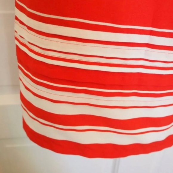 TOMMY HILFIGER-🧨🇺🇸⭐️ Perfect Summer/4th of July Dress w/Red & White Stripe - Picture 5 of 9